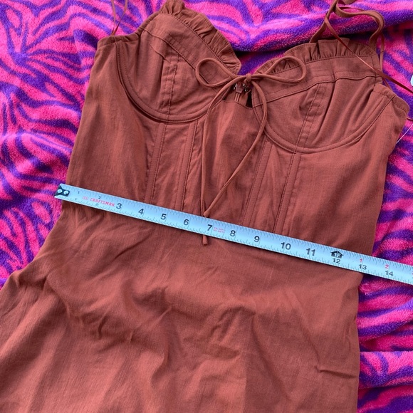 Altar’d state rust color dress - Picture 5 of 10